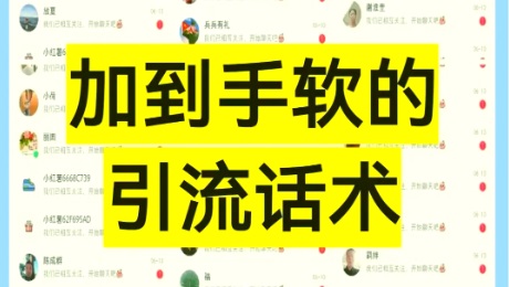 私域话术模板 高转化“鱼饵”（话术钩子）