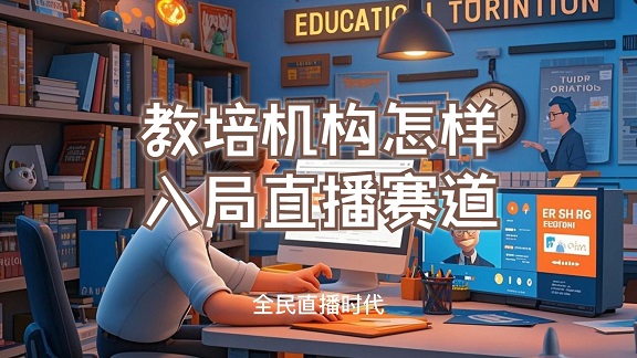 教培机构怎么入局直播赛道
