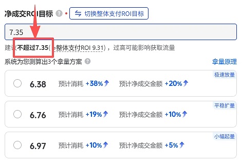 全域净成交ROI模式