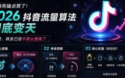 抖音流量暴跌？别总喊“被限流”，2026年算法底牌已换，这6个新规你必须懂！
