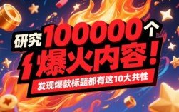 研究10000个爆火内容,发现短视频爆款标题10大共性