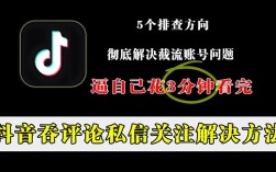 抖音截流总被吞私信？别慌！200+账号实测SOP+合规运营法，稳住获客基本盘