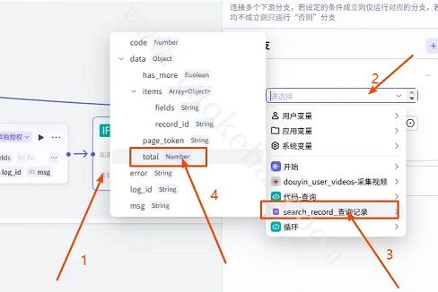 扣子(Coze)工作流教程：输入关键词Coze 自动抓抖音热门视频数据(操作图30)