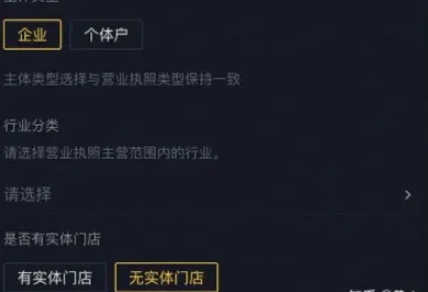企业分类