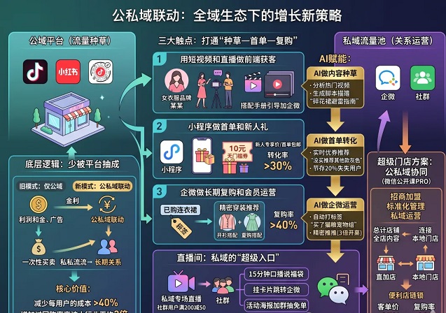 私域不再“单打独斗”：2026年全域经营的三步通关秘籍