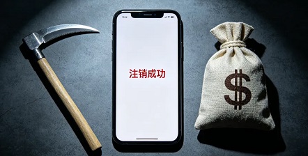 抖音封禁/禁言后“强制注销”