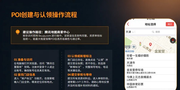 说明是POI？为什么他是同城流量命脉