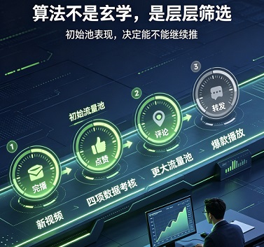 抖音流量密码拆解:算法究竟怎么推送你的视频?(图1)