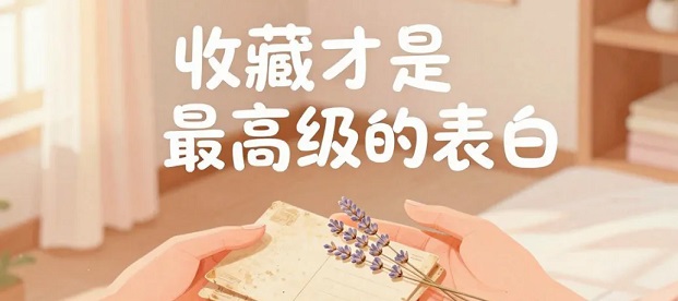 收藏率踢走完播率,才是最高级的表白